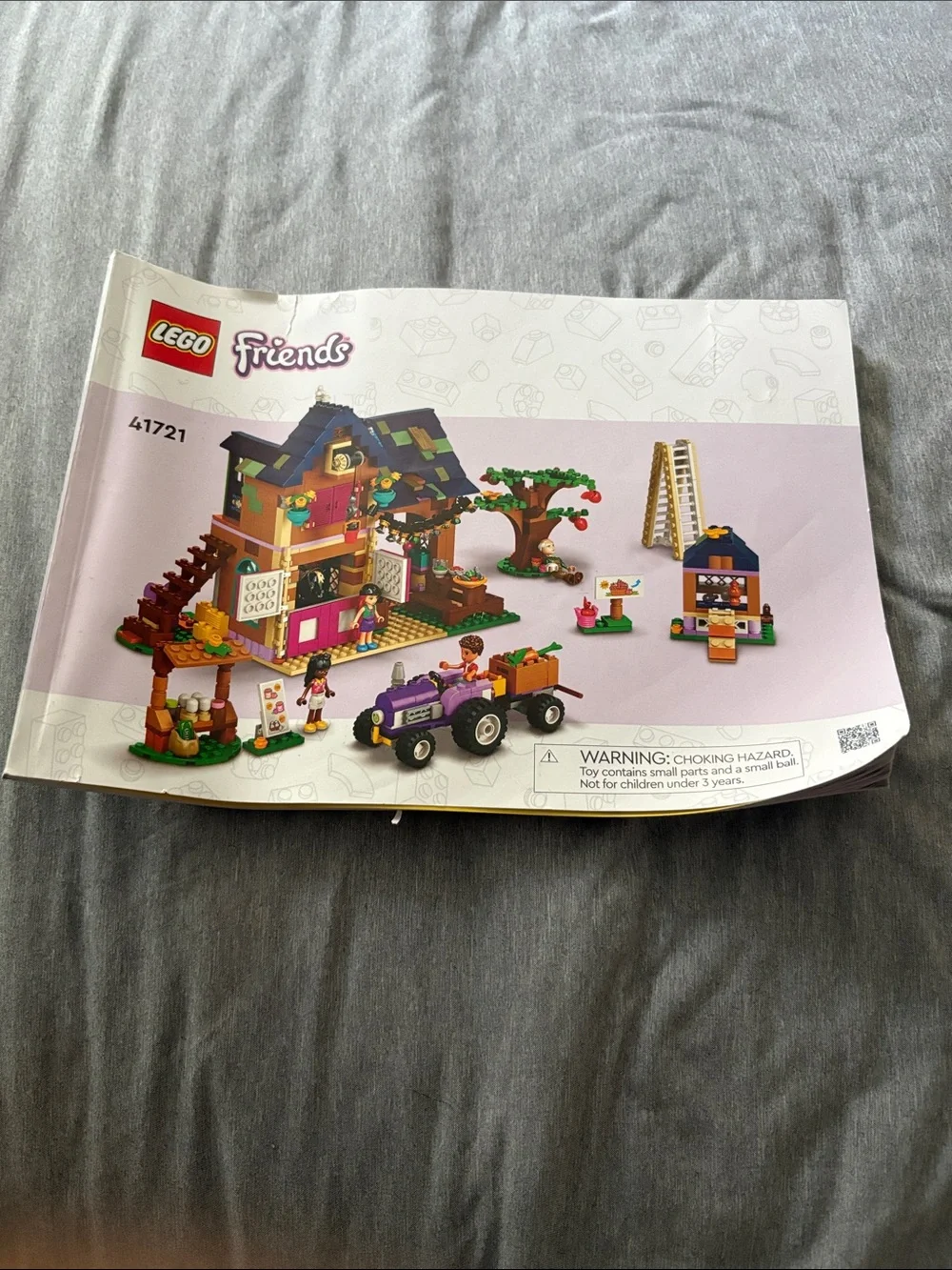 LEGO Friends Purple and Green Treehouse instructions